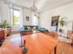 Wohnzimmer - Sonnige 3-Zimmer-Altbauwohnung in bester Lage in Stuttgart West