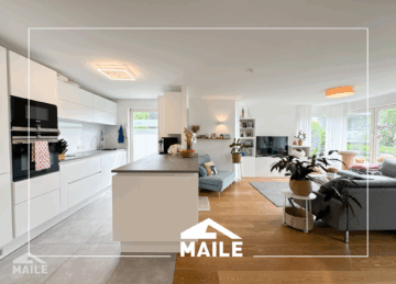 Haus in Haus! Hochwertige 4,5 Zi-Wohnung mit Garten, 2 Bädern und TG, 70619 Stuttgart Riedenberg, Erdgeschosswohnung