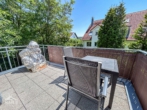 Terrasse - Helle 3-Zimmer-Wohnung mit Balkon und Tiefgaragenstellplatz in ruhiger Lage von Stuttgart-Lederberg