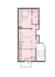 Grundriss - Moderne 2,5-Zimmer-Wohnung mit EBK über den Dächern des beliebten Heusteigviertels