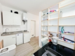 Küche + Essbereich - Gemütliche möblierte 1-Zimmerwohnung mit EBK und Balkon im belieben Heusteigviertel