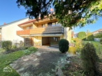 Gartenansicht - Großes Reihenendhaus mit Garten und Garage in gefragter Lage.
