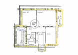 Grundriss - Gemütliche 3-Zimmer-Wohnung in zentraler Lage – ideal für Kapitalanleger oder Eigennutzer!