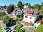 Ansicht Nordseite - Entkerntes Zweifamilienhaus mit Terrassengarten, Doppelgarage und toller Aussicht!