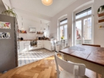 Küchen-Essbereich - Sanierter Altbau-Traum am Marienplatz mit Balkon und EBK *provisionsfrei*
