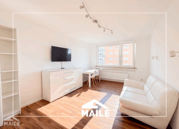 Möbliertes 1-Zimmer Apartment im Zentrum von Stuttgart – City Hochhaus!, 70182 Stuttgart, Apartment