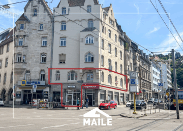 Vielseitig nutzbare Büro-/Praxisfläche mit EG-Eingangsbereich in zentraler Lage!, 70182 Stuttgart, Bürofläche